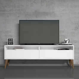 Comoda TV, Hommy Craft, Best 2, 150x30x50 cm, PAL, Alb