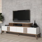 Comoda TV, Hommy Craft, Eylul, 168x39x51 cm, PAL, Alb