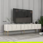 Comoda TV, Hommy Craft, Lyon 43, 180x43x35 cm, PAL, Crem / Aur