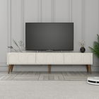 Comoda TV, Hommy Craft, Lyon 44, 180x44x35 cm, PAL, Crema/Nuca