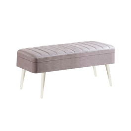 Set masa extensibila si 4 scaune, Vella, Vina 0701, PAL, Alb/Gri