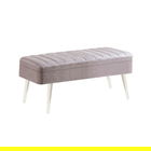 Set masa extensibila si 4 scaune, Vella, Vina 0701, PAL, Alb/Gri