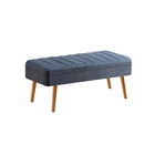 Set masa extensibila si 4 scaune, Vella, Vina 1048, PAL, Pin Atlantic / Albastru închis