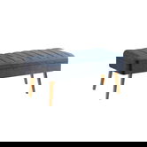 Set masa extensibila si 4 scaune, Vella, Vina 1048, PAL, Pin Atlantic / Albastru închis