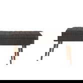 Set masa extensibila si 4 scaune, Vella, Vina 1053, PAL, Nuc / Antracit