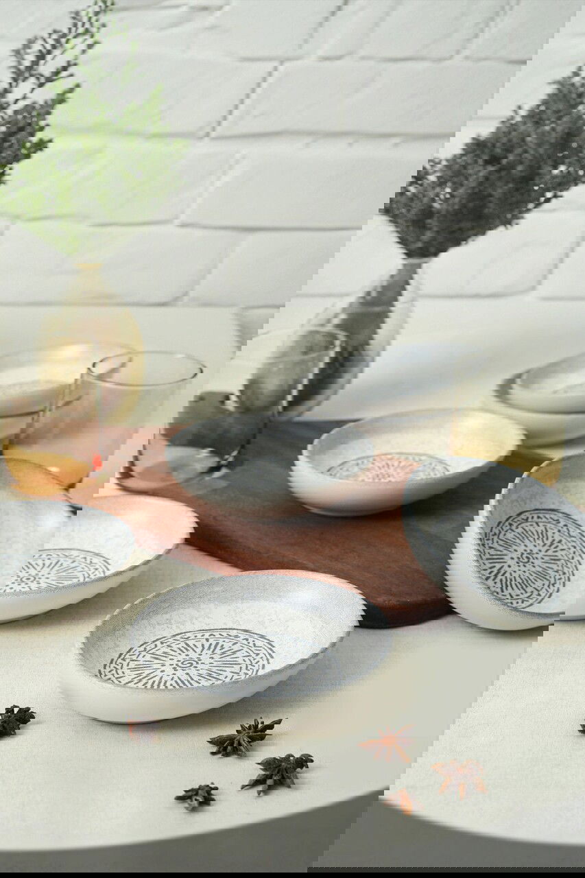 Set boluri pentru sos, Keramika, 275KRM2133, Ceramica , Nu absoarbe apa, Alb mat