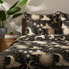 Lenjerie de pat dubla Edora, Homla, 3 piese, 160x200 cm, bumbac, multicolor
