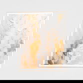 Tablou decorativ cu model abstract Zefir, Homla, 40x50 cm, lemn, multicolor