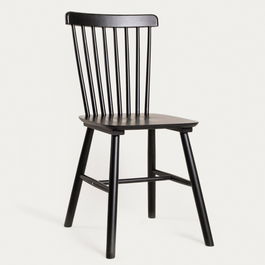 Scaun Vici, Homla, 52x46x92 cm, lemn, negru
