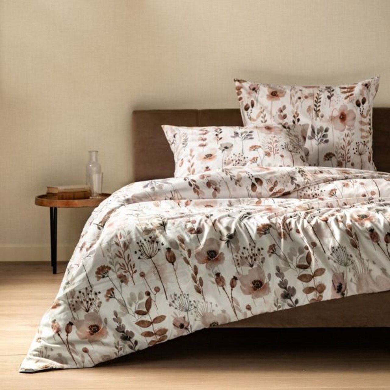 Lenjerie de pat pentru o persoana Angelina, Homla, 2 piese, 140x200 cm, microfibra din poliester, multicolor