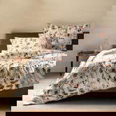 Lenjerie de pat pentru o persoana Angelina, Homla, 2 piese, 140x200 cm, microfibra din poliester, multicolor