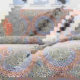 Lenjerie de pat King Size, Antone, Homla, 3 piese, 200x220 cm, microfibra din poliester, multicolor