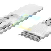 Outsunny Pânză de Schimb Seră Tunel 6 m², pânză PE Anti-UV impermeabilă 6 ferestre + Ușă Înfășurabilă cu Fermoar Alb | Aosom Romania