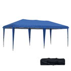 Outsunny Cort pliabil Pavilion de gradina Cort de petrecere, pliabil, rezistent la intemperii, 5,9 m x 2,95 m x 2 m, Albastru | Aosom Romania