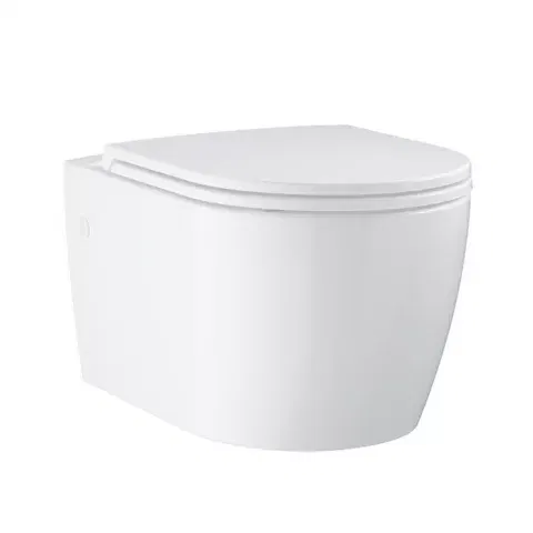 Set PROMO Vas WC suspendat si capac soft close GROHE BAU CERAMIC 54x36cm
