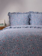 Lenjerie de pat dubla Julia, Homla, 3 piese, 160x200 cm, bumbac, multicolor