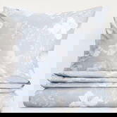 Lenjerie de pat dubla Blossom, Homla, 3 piese, 160x200 cm, microfibra din poliester, albastru/alb
