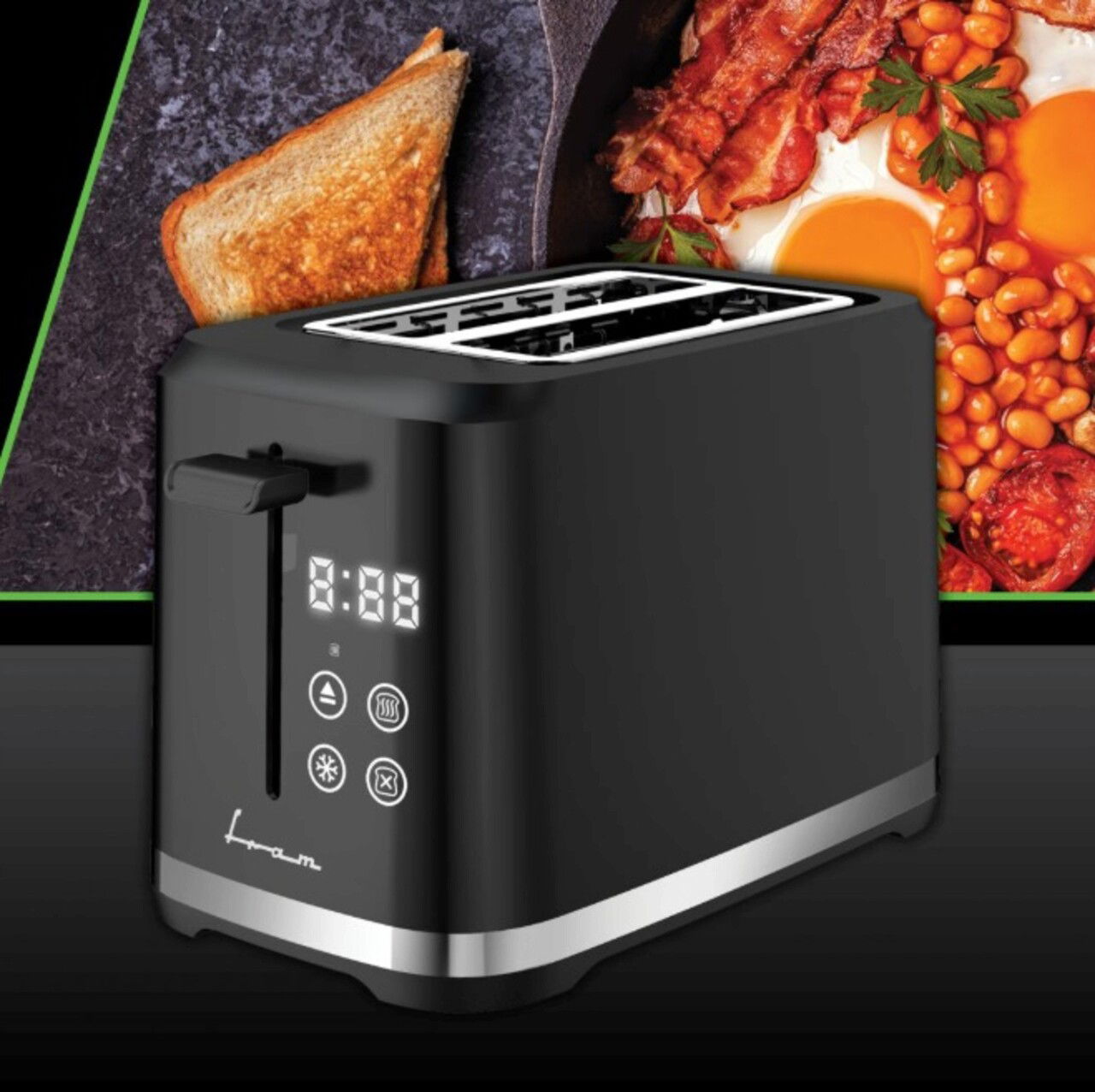 Prajitor de paine Fram, 800W, negru