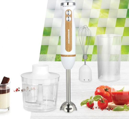 Blender de mana Bestmix, Heinner, 600W, alb/natur