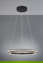 Lustra Amador, TRIO, 45x150 cm, 34W, 1x SMD, metal, negru mat
