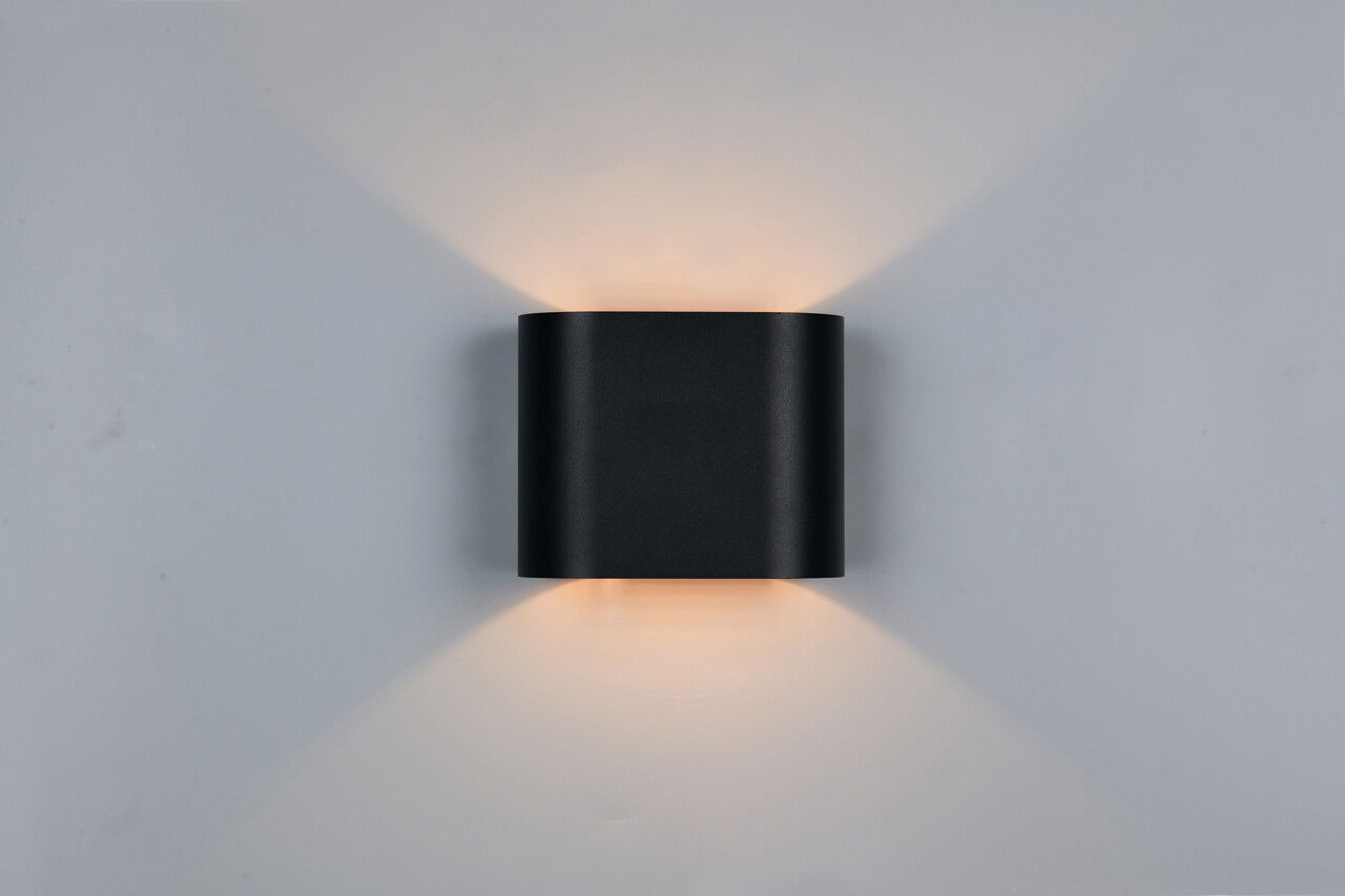 Aplica de perete Alani, TRIO, 15x12 cm, 5W, 1x G9, metal, negru/auriu