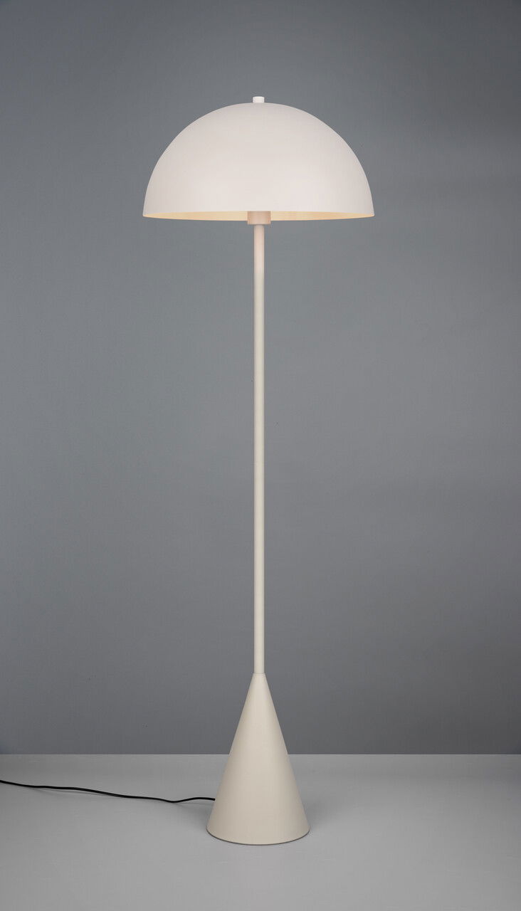 Lampadar Alfie, TRIO, 40x152 cm, 40W, 1x E27, metal, gri