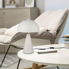 Lampa de masa Alfie, TRIO, 30x44 cm, 40W, 1x E27, metal, gri