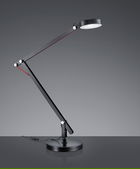 Lampa de masa Amsterdam, TRIO, 18x90 cm, 5W, 1x SMD LED, metal, negru