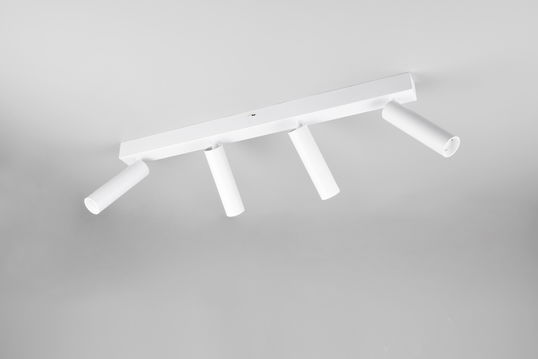Plafoniera Ambala, TRIO, 65x13x17.5 cm, 5.5W, 4x SMD, metal, alb mat