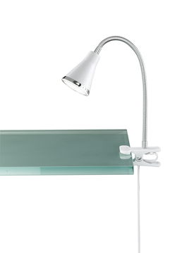 Lampa de masa Arras, RL, 7x32 cm, 4W, 1x SMD LED, plastic, alb