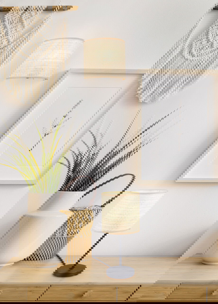 Aplica de perete Aimee, RL, 23x12x20.5 cm, 10W, 1x E27, metal, negru mat/bej