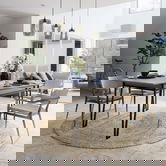 Masa extensibila, Decortie, Pal, 132x76x80 cm, PAL, Mocha