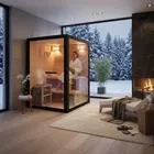 Sauna finlandeza din lemn Hemlock Premium Home Spa
