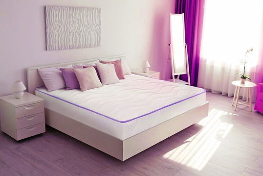 Saltea Green Future Super Ortopedica Purple Line 180x190 cm, H 16 cm