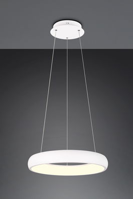 Lustra Cardona, TRIO, 46.5x150 cm, 29W, 1x SMD LED, metal, alb mat