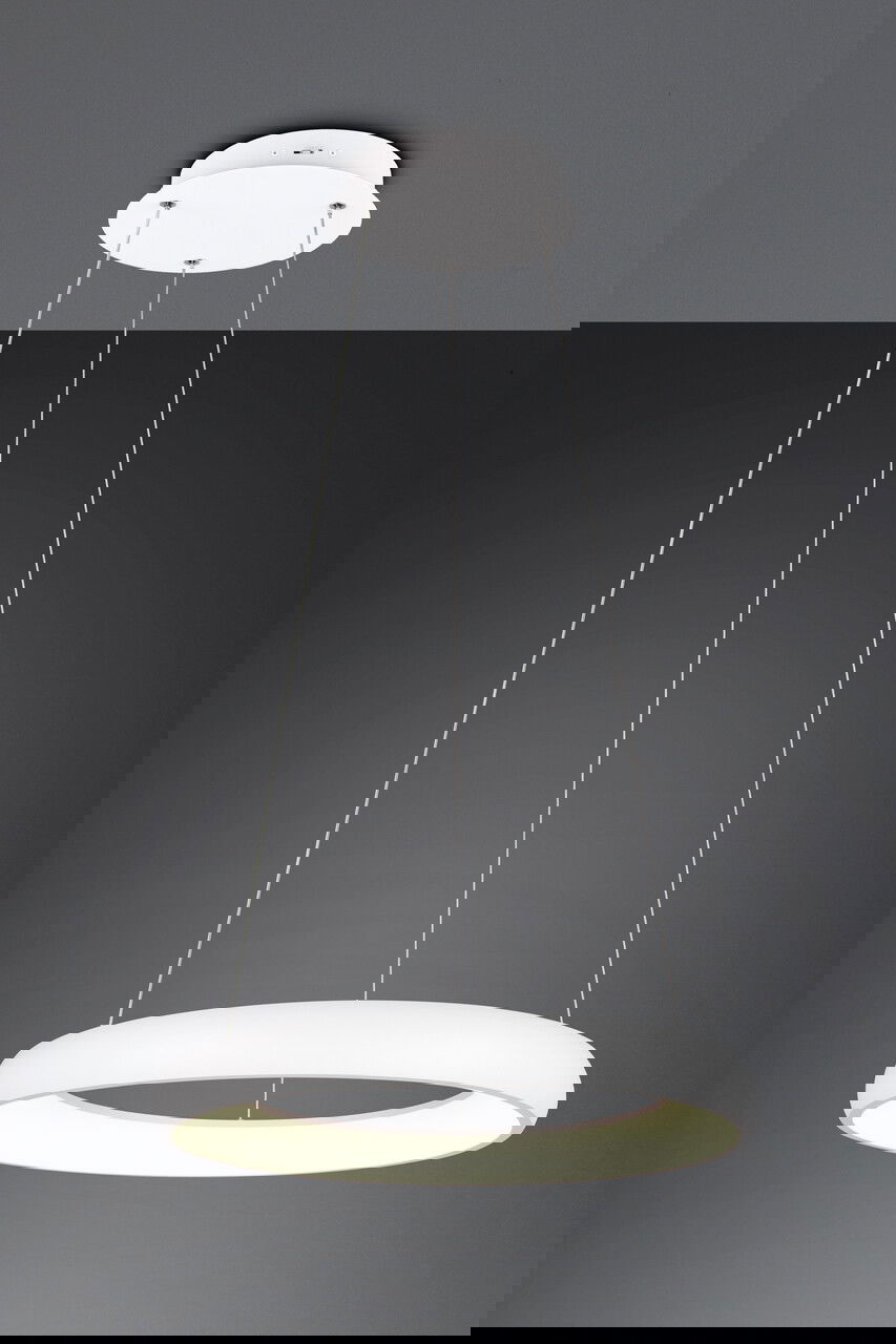 Lustra Cardona, TRIO, 62x150 cm, 38W, 1x SMD LED, metal, alb mat