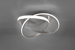 Plafoniera Course, RL, 45x18.8 cm, 18W, 1x SMD LED, metal, argintiu