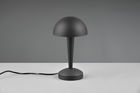 Lampa de masa Canaria, RL, 15x26.5 cm, 40W, 1x E14, metal, negru