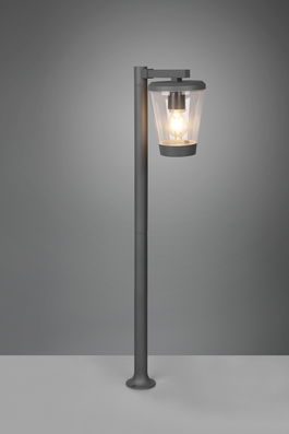 Lampadar de exterior Cavado, TRIO, 16x27x100 cm, 40W, 1x E27, aluminiu, antracit