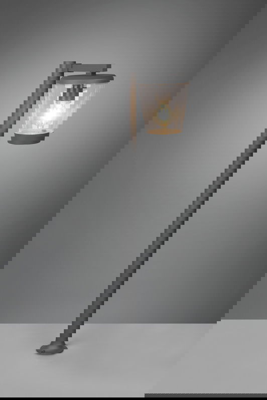 Lampadar de exterior Cavado, TRIO, 16x27x100 cm, 40W, 1x E27, aluminiu, antracit