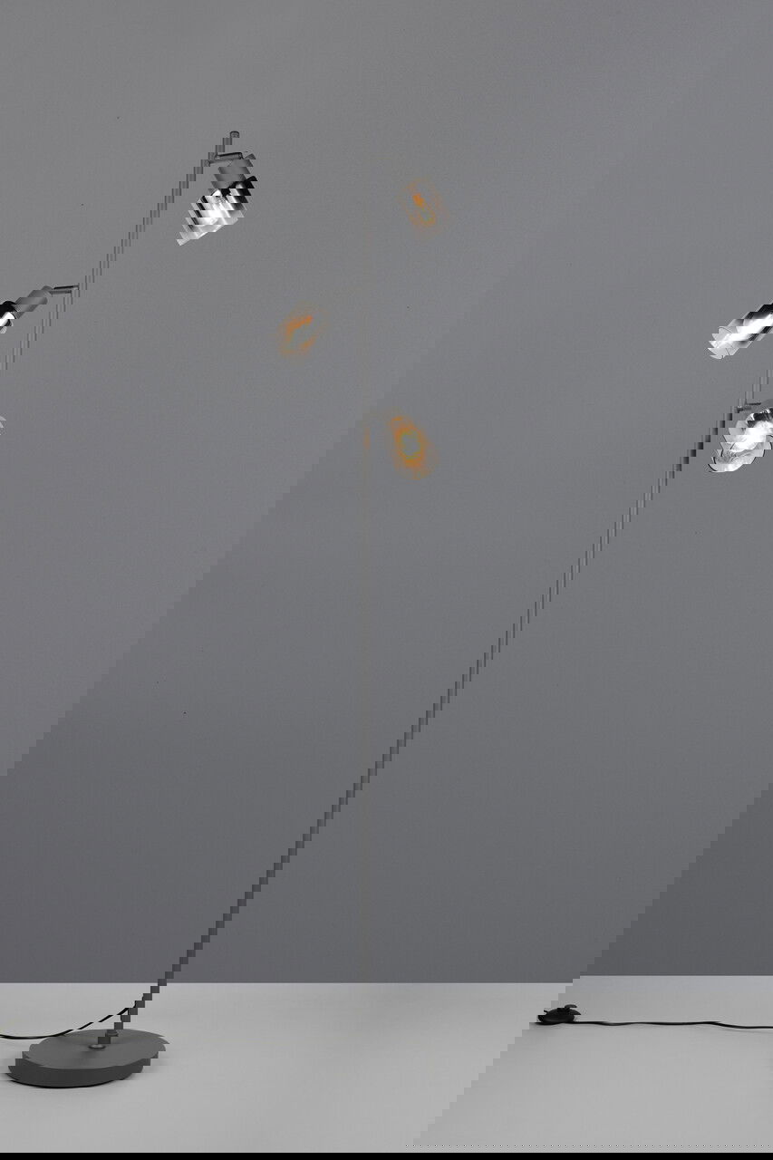 Lampadar Cadiz, RL, 23x154 cm, 10W, 3x E14, metal, negru mat