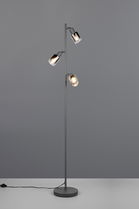 Lampadar Cadiz, RL, 23x154 cm, 10W, 3x E14, metal, negru mat