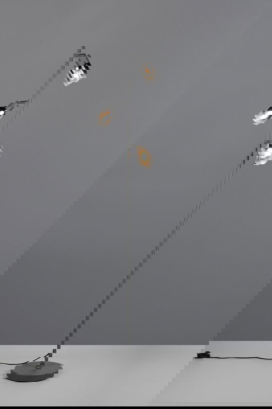 Lampadar Cadiz, RL, 23x154 cm, 10W, 3x E14, metal, negru mat