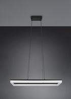 Lustra Camino, RL, 70x20x150 cm, 27W, 1x SMD LED, plastic, negru mat