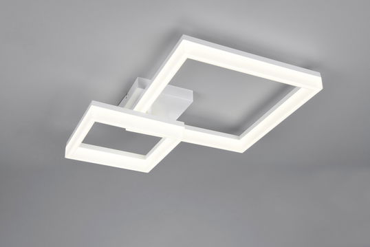 Plafoniera Camino, RL, 62x46.5x12.5 cm, 22W, 1x SMD LED, plastic, alb mat