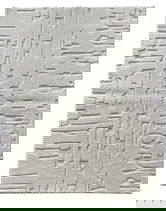 Covor 3D cu model in relief, Vista, Heinner, 120x160 cm, poliester, crem