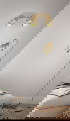Lampadar Bidar, RL, 22x147 cm, 10W, 1x E27, metal, aramiu