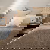 Cuvertura matlasata Aurum, Homla, 220x240 cm, poliester, bej