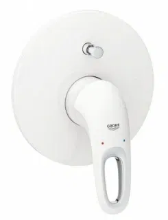 Baterie cada si dus Grohe Eurostyle monocomanda alb