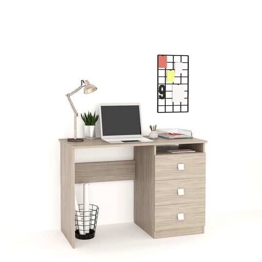 Birou MODUS 3 sertare, Oak